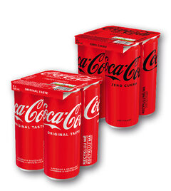 Coca-Cola, Zero, Sprite, Fanta multipack