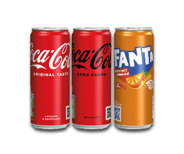 Coca-Cola, Zero, Fanta, Sprite